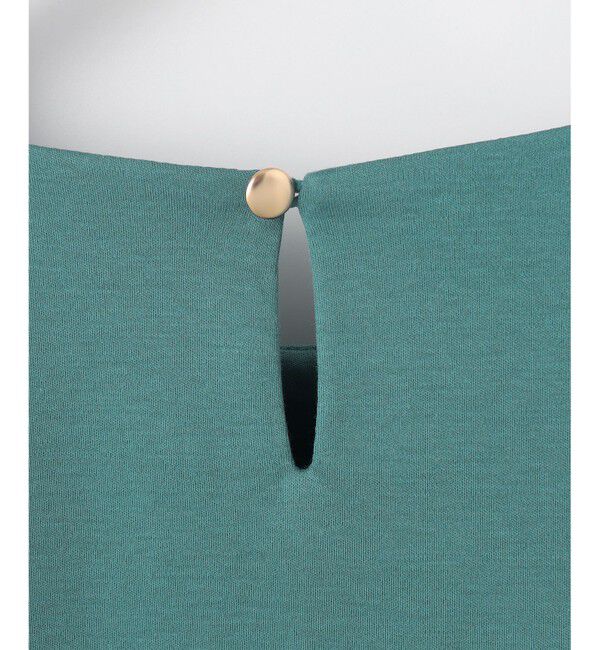 ANY SIS「【接触冷感・UVケア】着映えタックスリーブ カットソー」|Tシャツ・カットソー|