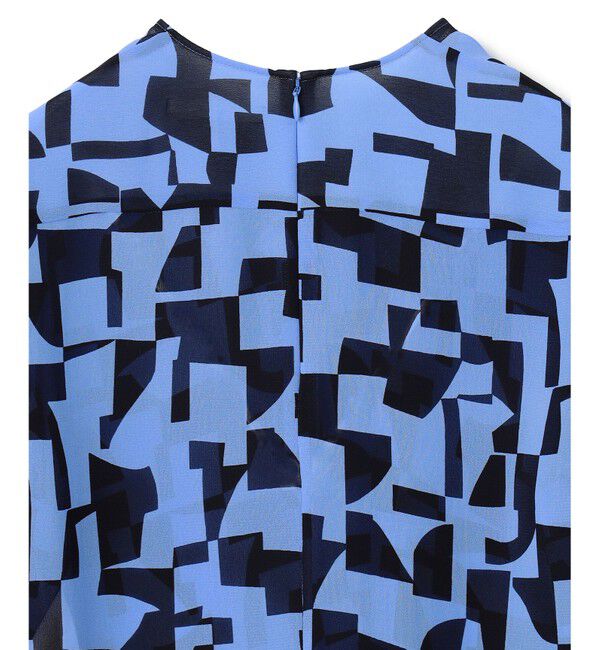 BEIGE,「LUCIE / ノーカラーブラウス」|シャツ・ブラウス|