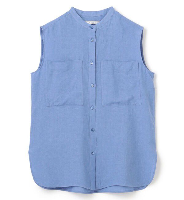 BEIGE,「BASILE / バンドカラーシャツ」|シャツ・ブラウス|