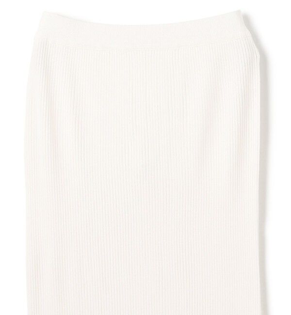 BEIGE,「【洗える】LAURA / Iラインリブスカート」|スカート|