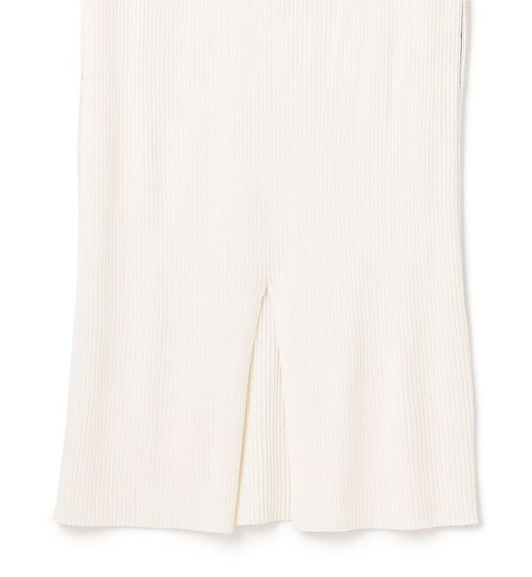 BEIGE,「【洗える】LAURA / Iラインリブスカート」|スカート|
