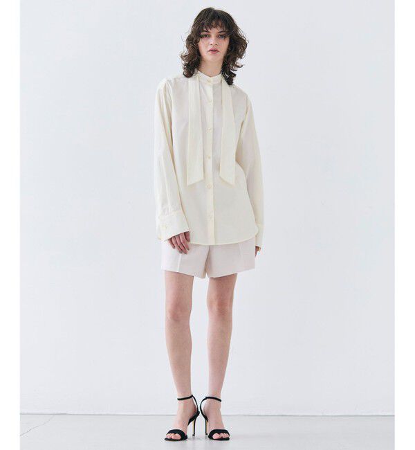 BEIGE,「【CLASSY. 4月号掲載】CRINUM / リネンショートパンツ」|その他|