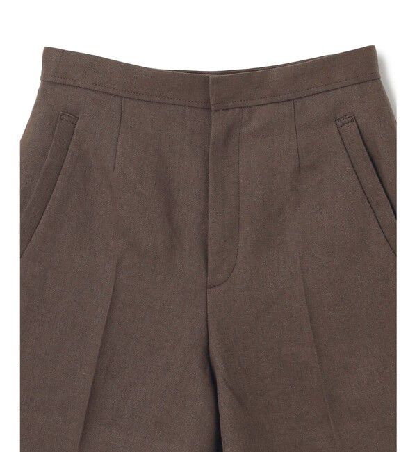 BEIGE,「【CLASSY. 4月号掲載】CRINUM / リネンショートパンツ」|その他|