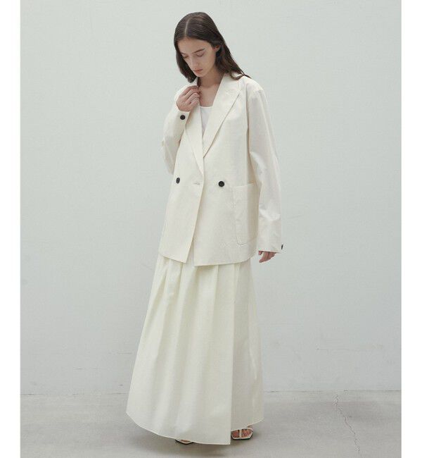 BEIGE,「【洗える】CARINATA / ウエストタックラップスカート」|スカート|