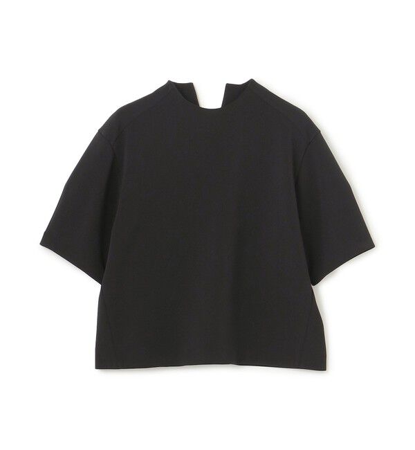 BEIGE,「【洗える】ALTHEA / ダンボールジャージーバックスリットブラウス」|シャツ・ブラウス|