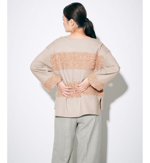  「モヘヤループツイードトップ」|Tシャツ・カットソー|