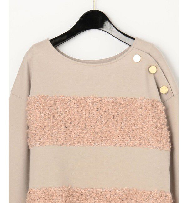  「モヘヤループツイードトップ」|Tシャツ・カットソー|