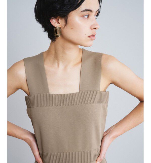  「タイトニットワンピース」|ワンピース|