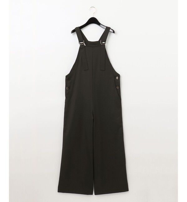  「サイドボタンサロペット」|オールインワン|