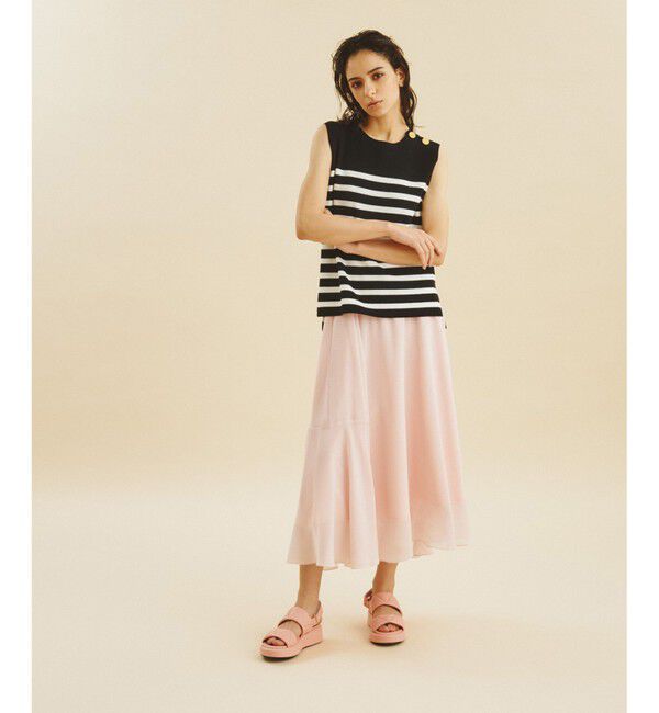 Grace Class「シフォンフレアスカート」|スカート|