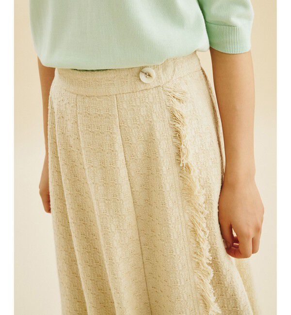 Grace Class「ツイーディーフリンジスカート」|スカート|