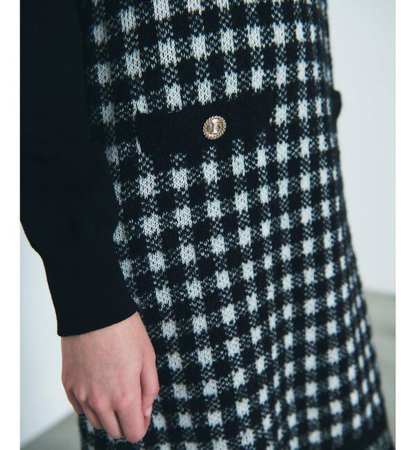 Diagram「チェックミニニットワンピース」|ワンピース|