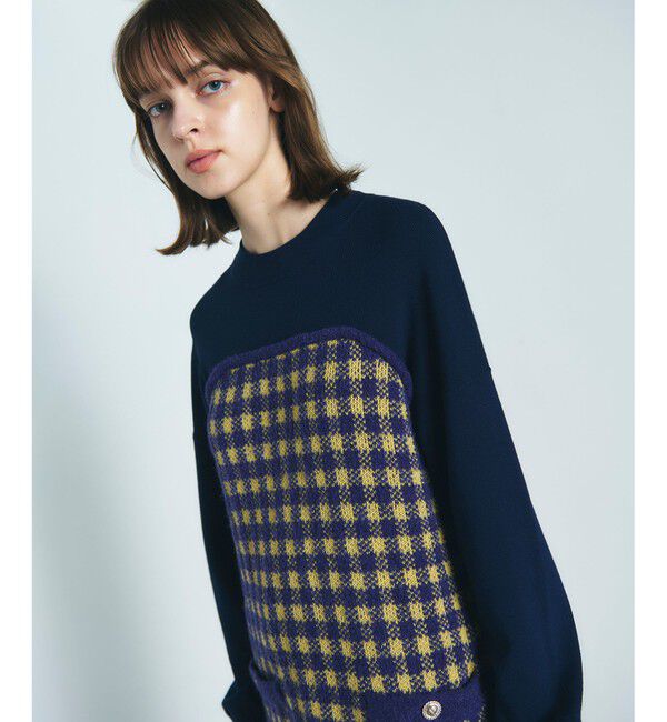 Diagram「チェックミニニットワンピース」|ワンピース|