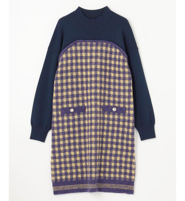 Diagram「チェックミニニットワンピース」|ワンピース|