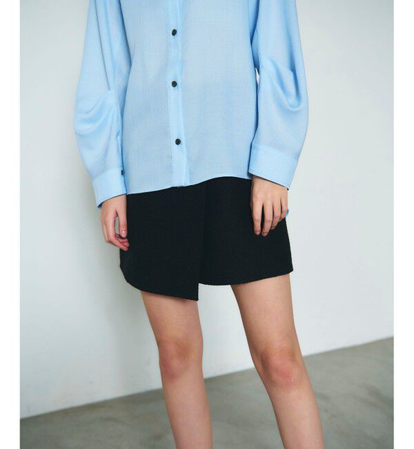 Diagram「ツイードラップショートパンツ」|その他|ブラック