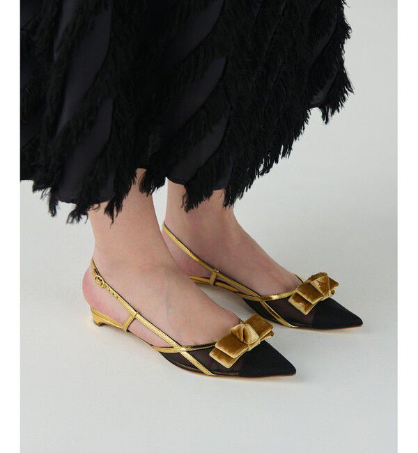 GRACE CONTINENTAL「Rupert Sanderson メッシュサンダル」|サンダル|