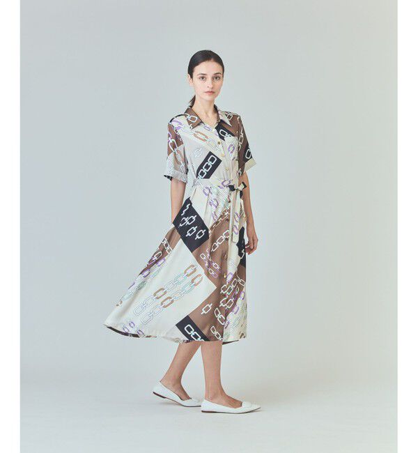 Grace Class「チェーンシャツドレス」|ワンピース|