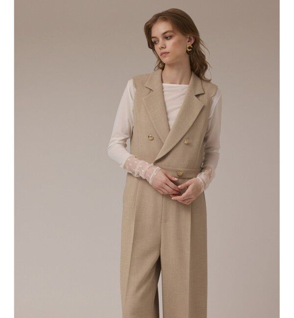 Diagram「ツイードテーラーサロペット」|オールインワン|