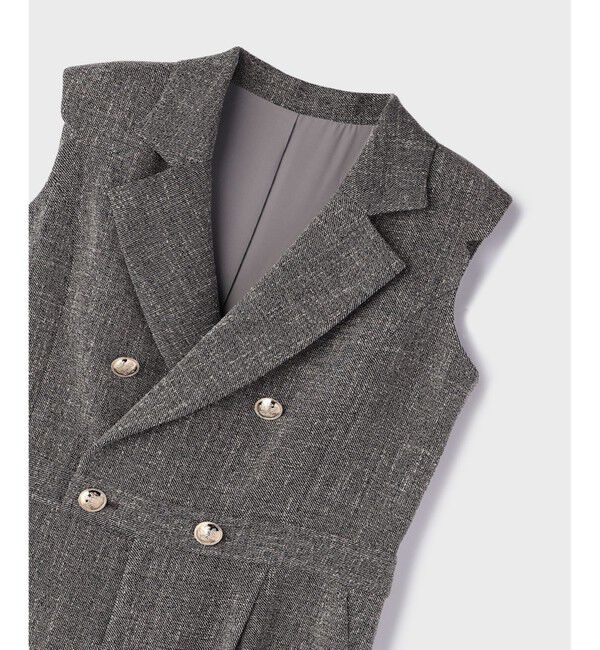 Diagram「ツイードテーラーサロペット」|オールインワン|