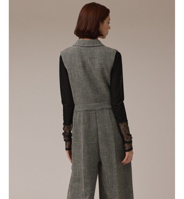 Diagram「ツイードテーラーサロペット」|オールインワン|