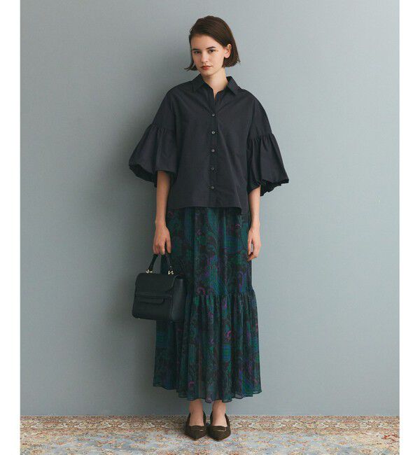 Grace Class「バルーンスリーブシャツ」|シャツ・ブラウス|ブラック