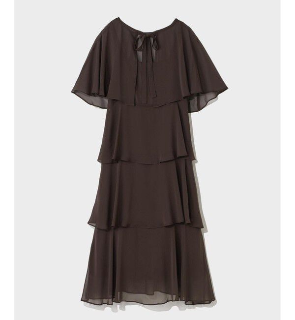 Grace Class「シフォンケープドレス」|ドレス|