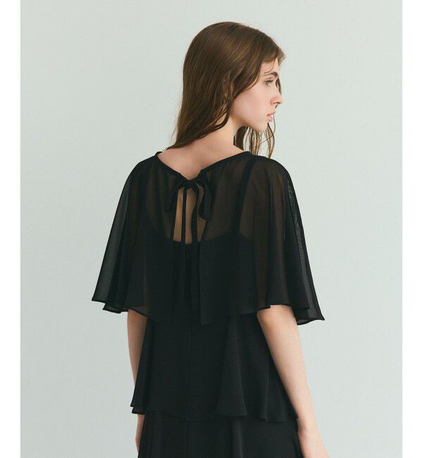 Grace Class「シフォンケープドレス」|ドレス|