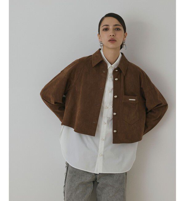 Diagram「フェイクスウェードブラウス」|シャツ・ブラウス|