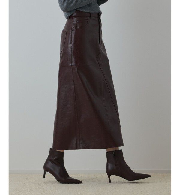 Diagram「フェイクレザータイトスカート」|スカート|