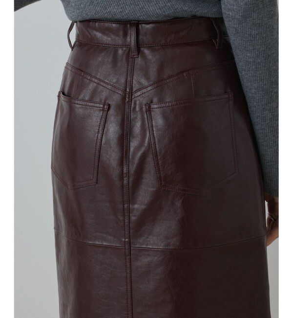 Diagram「フェイクレザータイトスカート」|スカート|