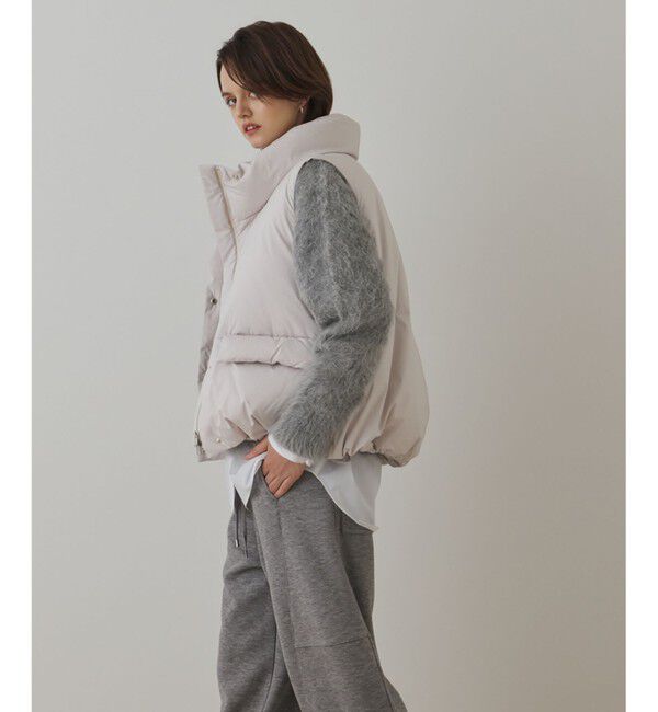 Diagram「スタンドカラーダウンベスト」|ダウンベスト・ベスト|キナリ