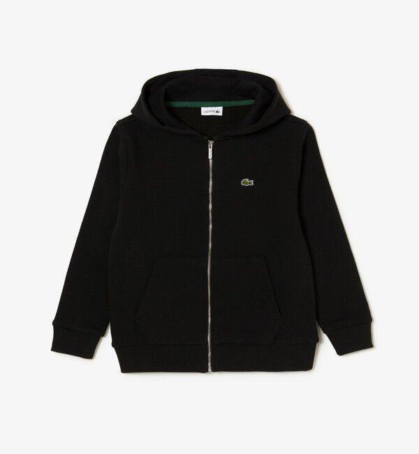 LACOSTE「BOYSミニマルジップアップパーカ」|パーカー|