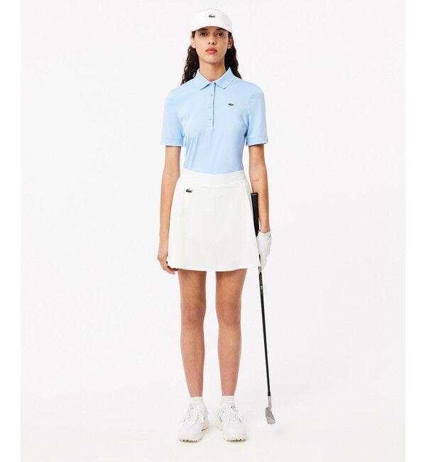 LACOSTE「ウルトラドライ ダブルプリーツ ゴルフスカート」|スカート|
