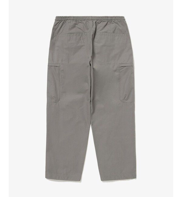 LACOSTE「ワイドテーパード ナイロンコットンツイル 裾ドローコード カーゴパンツ」|カーゴ|