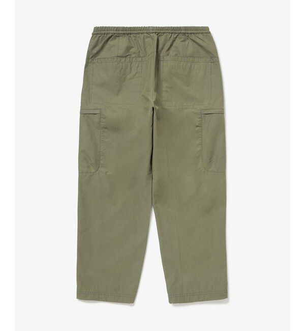 LACOSTE「ワイドテーパード ナイロンコットンツイル 裾ドローコード カーゴパンツ」|カーゴ|