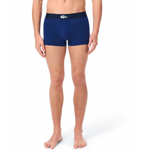 LACOSTE「３パックロゴプリントストレッチコットンボクサートランクショーツ / ボクサーパンツ」|インナー|