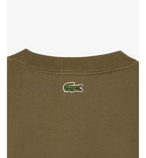 LACOSTE「ワンポイントプリントロングスリーブTシャツ」|Tシャツ・カットソー|