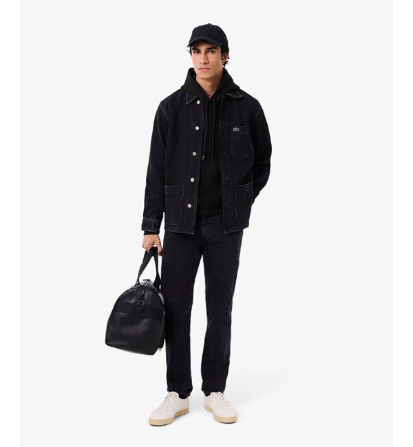 LACOSTE「Jeu Set et Matchバックプリントスウェットフーディー」|パーカー|