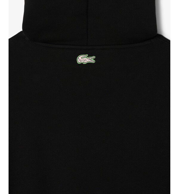 LACOSTE「テニスヘリテージプリントスウェットフーディー」|パーカー|