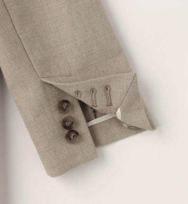 NOLLEY'S sophi「《セットアップ対応》ウォッシャブル麻調合繊シングルオーバージャケット」|テーラードジャケット|
