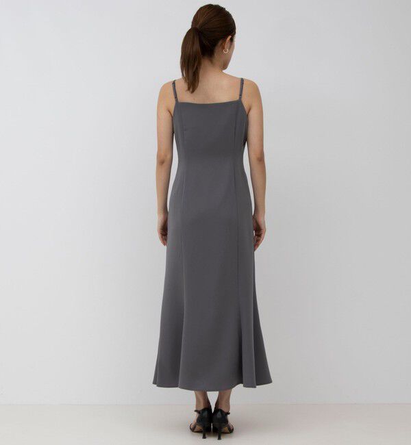 NOLLEY'S「ドットチュールブラウス コンビキャミワンピース」|ワンピース|