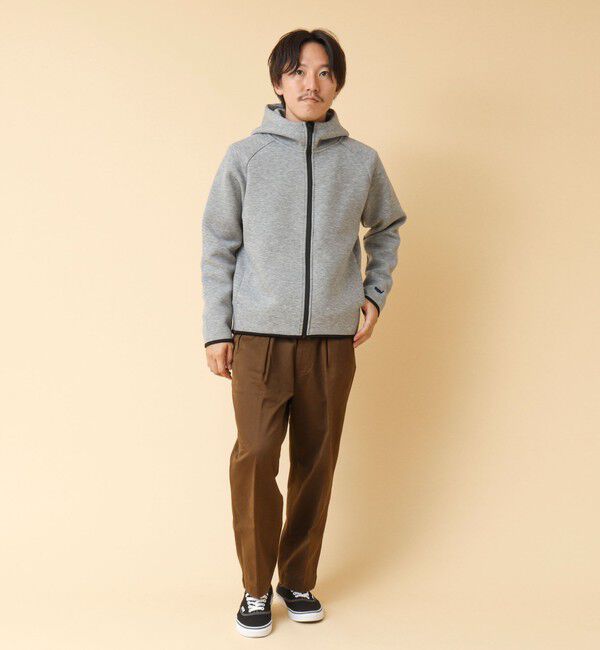 NOLLEY'S goodman「クジラ刺繍 ダンボールニット ジップパーカー」|パーカー|