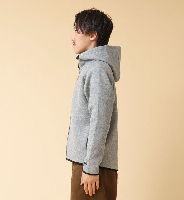 NOLLEY'S goodman「クジラ刺繍 ダンボールニット ジップパーカー」|パーカー|