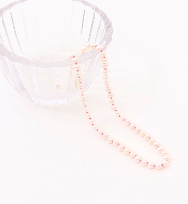 NOLLEY'S「淡水パールオールノットネックレス」|ネックレス|