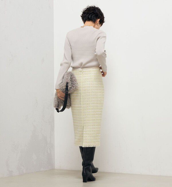 NOLLEY'S sophi「ラメファンシータイトスカート」|タイト|