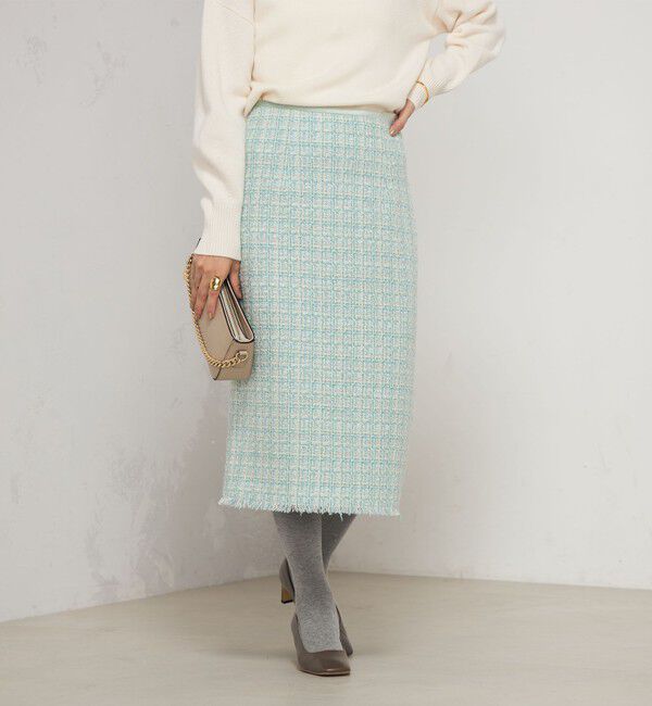 NOLLEY'S sophi「ラメファンシータイトスカート」|タイト|