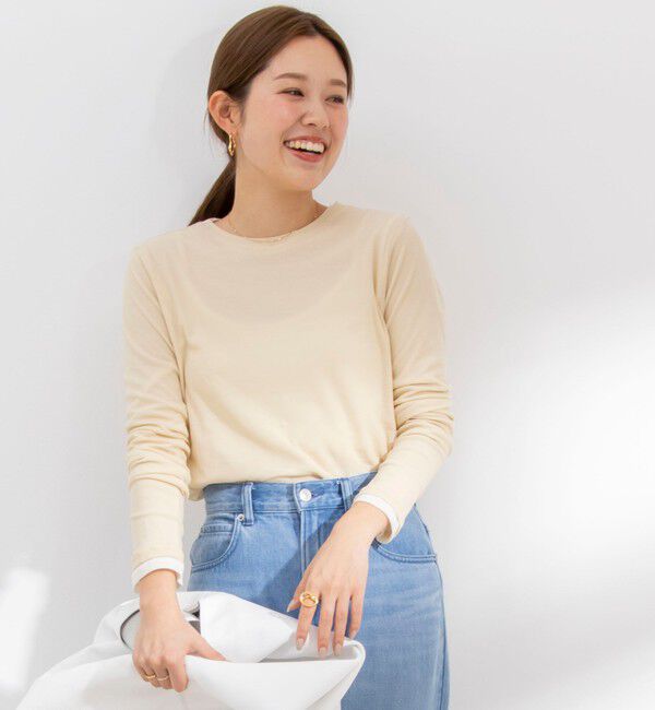 NOLLEY'S sophi「シアーフライス ロンT」|Tシャツ・カットソー|