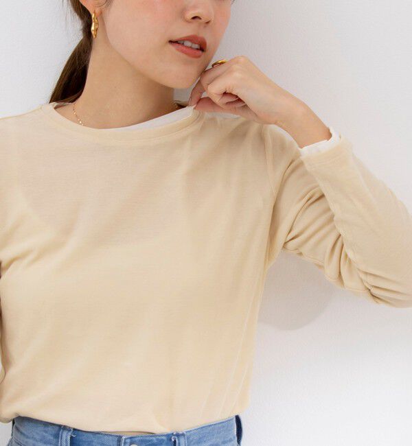 NOLLEY'S sophi「シアーフライス ロンT」|Tシャツ・カットソー|