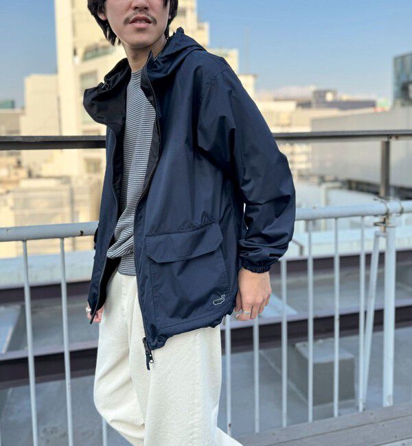 NOLLEY'S goodman「【TAION/タイオン】別注クジラ刺繍 リバーシブルダブルジップパーカー 25SS」|パーカー|