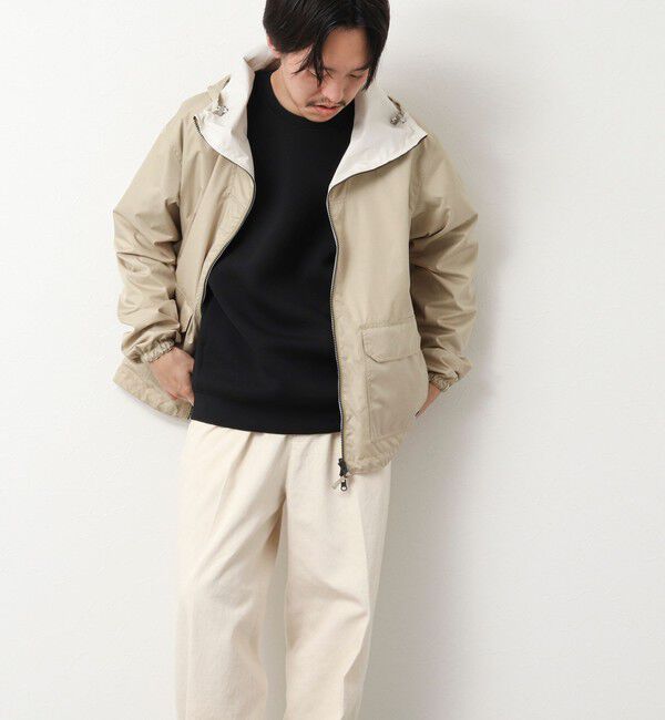 NOLLEY'S goodman「【TAION/タイオン】別注クジラ刺繍 リバーシブルダブルジップパーカー 25SS」|パーカー|